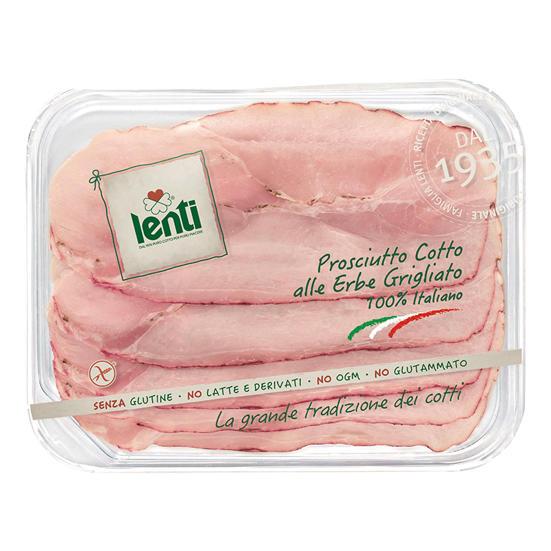 Prosciutto Cotto alle Erbe Grigliato - 100% italiano