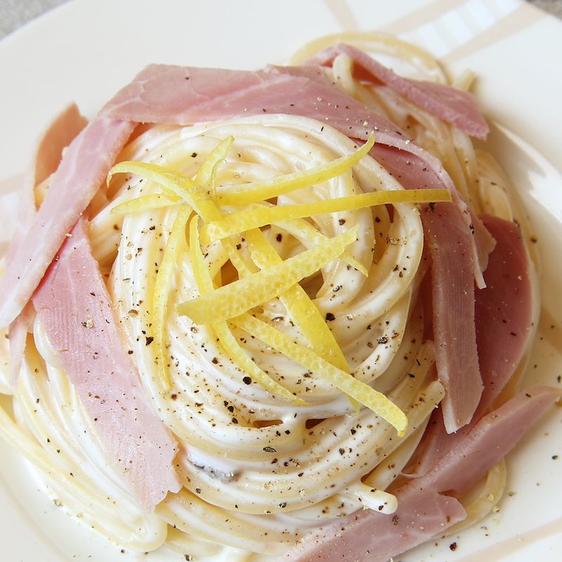 Canestrini di prosciutto cotto