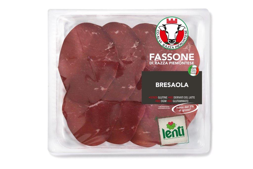 Bresaola Fassone di Razza Piemontese in vaschetta