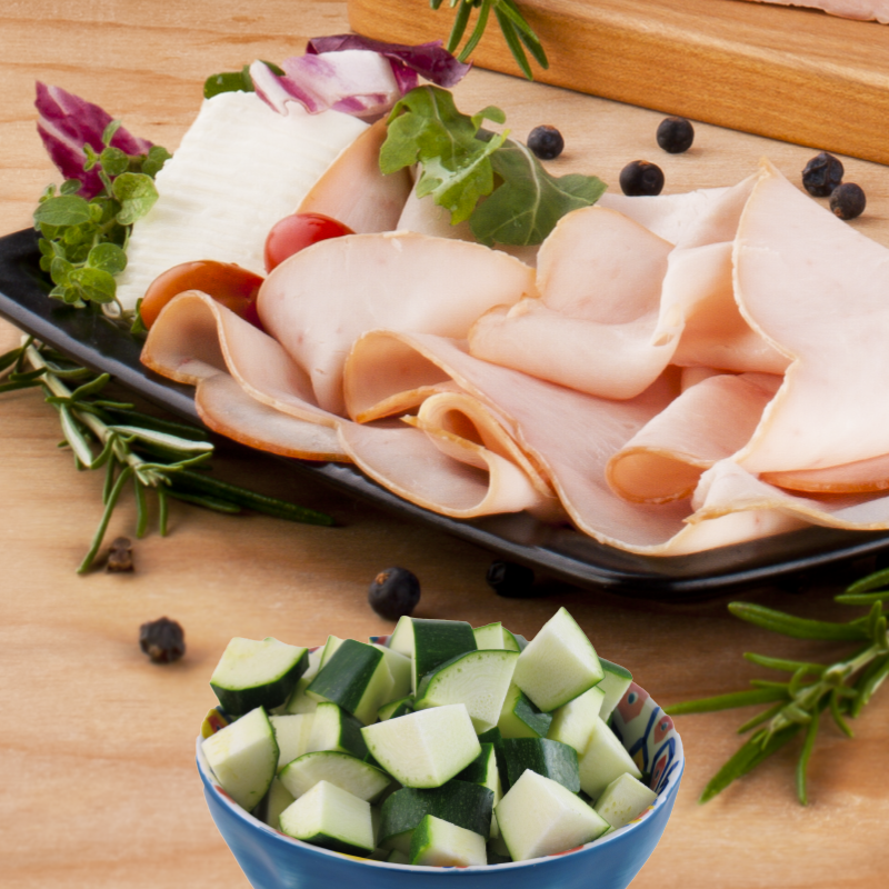 ANTEPRIMA _PETTO DI POLLO ARROSTO E ZUCCHINE