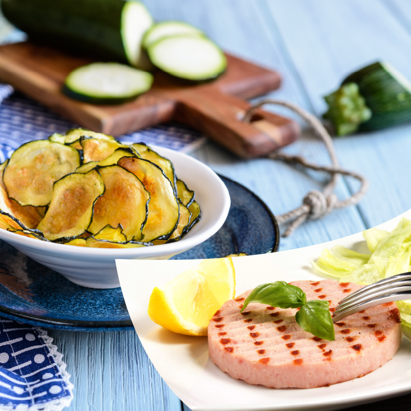 Hamburger di prosciutto cotto