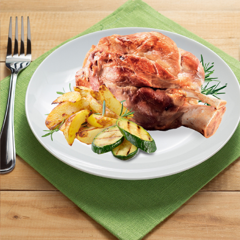 Stinco precotto in padella